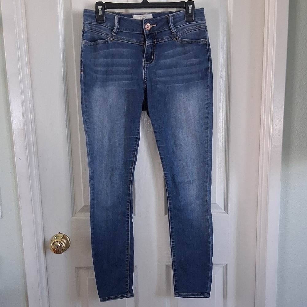 Band of Gypsies Women's Blue Skinny Jeans